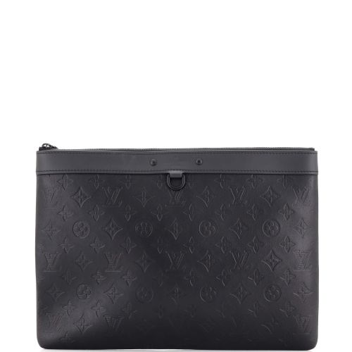 Discovery Pochette Monogram Shadow Leather GM