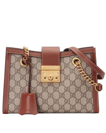 Gucci Padlock Supreme shoulder bag 498156