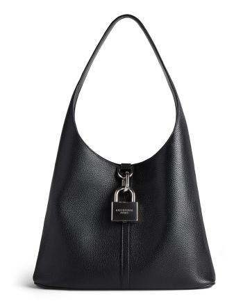 Balenciaga Locker Medium North-South Hobo Bag Black