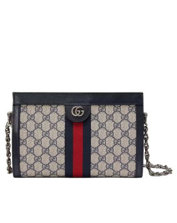 Gucci Ophidia GG Small Shoulder Bag 503877 Dark Blue