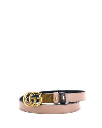 GG Marmont Reversible Belt Leather Thin 85