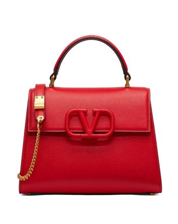 Valentino Garavani Small Vsling Grainy Calfskin Handbag