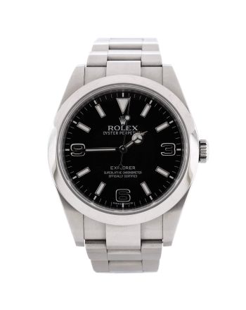 Oyster Perpetual Explorer Automatic Watch Stainless Steel 39