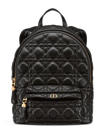 Christian Dior Small Dior Backpack Black